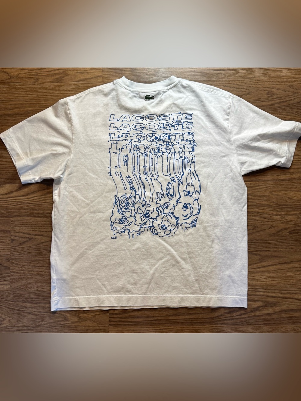 Lacoste White Short-Sleeve Tee